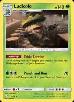 Ludicolo — Detective Pikachu — Rare