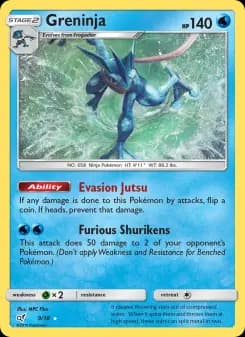 Greninja — Detective Pikachu — Ultra Rare