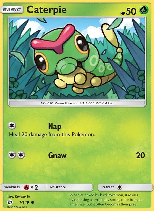 Caterpie — Sun & Moon, Common