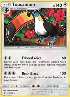 Toucannon — Sun & Moon — Rare
