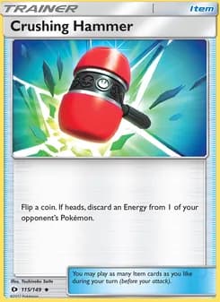 Crushing Hammer — Sun & Moon — Uncommon