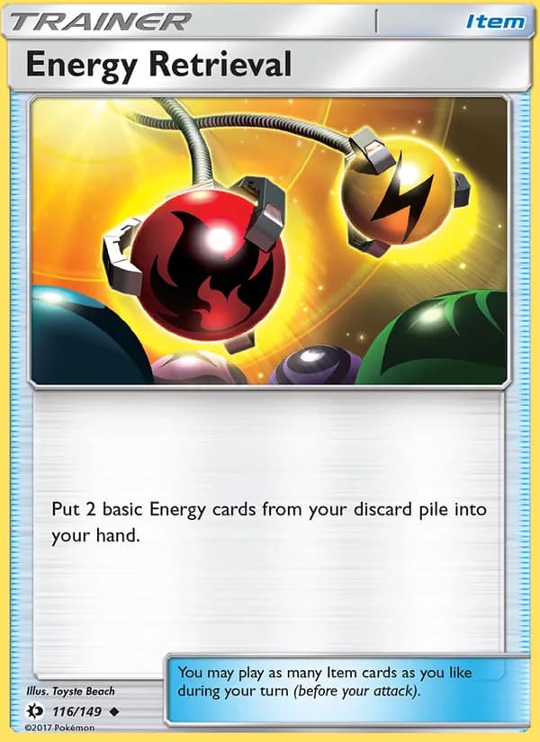 Energy Retrieval — Sun & Moon, Uncommon