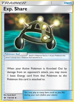 Exp. Share — Sun & Moon — Uncommon
