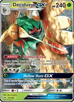 Decidueye GX — Sun & Moon — Ultra Rare