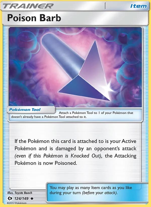Poison Barb — Sun & Moon, Uncommon