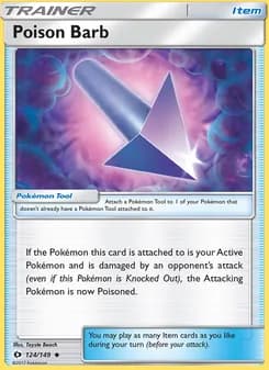 Poison Barb — Sun & Moon — Uncommon