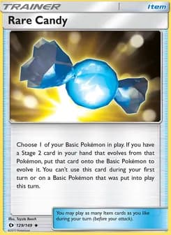 Rare Candy — Sun & Moon — Uncommon