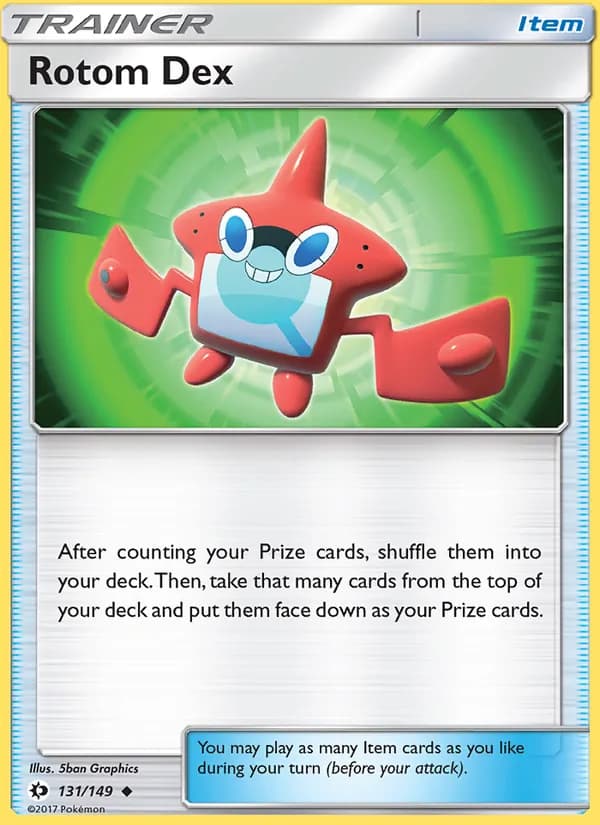 Rotom Dex — Sun & Moon, Uncommon