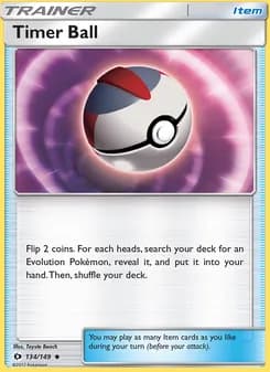Timer Ball — Sun & Moon — Uncommon