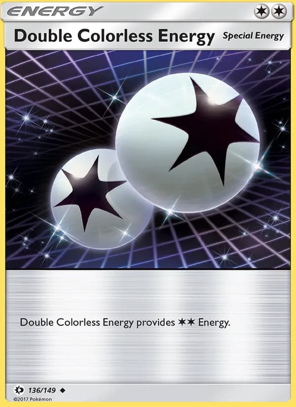 Double Colorless Energy — Sun & Moon, Uncommon