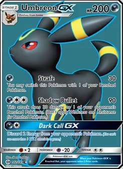 Umbreon GX — Sun & Moon — Ultra Rare