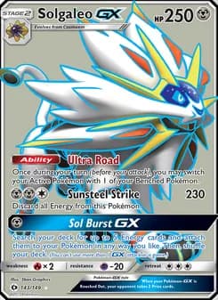Solgaleo GX — Sun & Moon — Ultra Rare