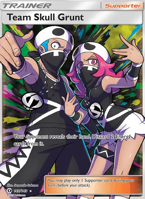 Team Skull Grunt — Sun & Moon, Ultra Rare