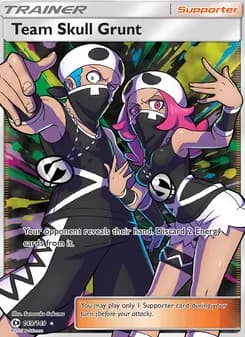 Team Skull Grunt — Sun & Moon — Ultra Rare