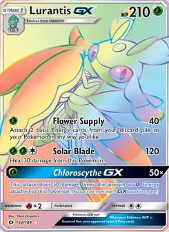 Lurantis GX — Sun & Moon — Secret Rare