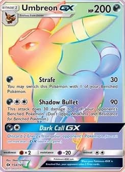 Umbreon GX — Sun & Moon — Secret Rare