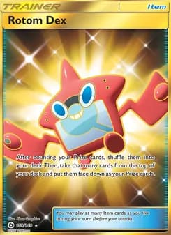 Rotom Dex — Sun & Moon — Secret Rare
