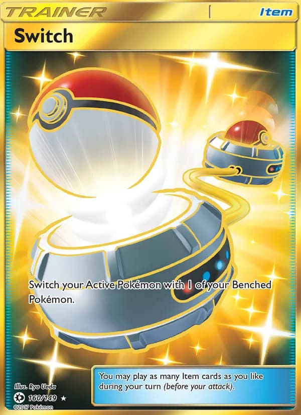 Switch — Sun & Moon, Secret Rare
