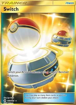 Switch — Sun & Moon — Secret Rare