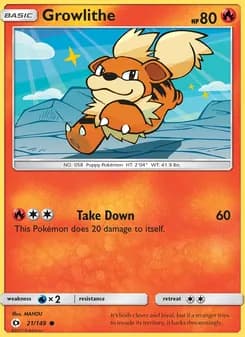Growlithe — Sun & Moon — Common