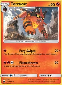 Torracat — Sun & Moon — Uncommon