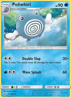 Poliwhirl — Sun & Moon — Uncommon