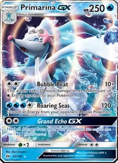 Primarina GX — Sun & Moon — Ultra Rare