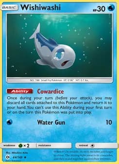 Wishiwashi — Sun & Moon — Uncommon