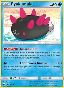 Pyukumuku — Sun & Moon — Uncommon