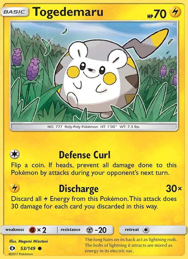 Togedemaru — Sun & Moon, Common