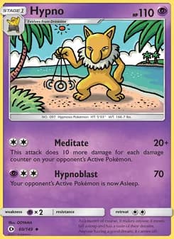 Hypno — Sun & Moon — Uncommon