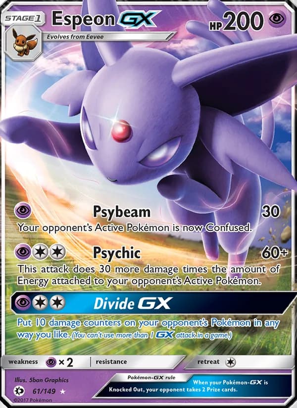 Espeon GX — Sun & Moon, Ultra Rare