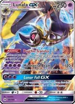 Lunala GX — Sun & Moon — Ultra Rare
