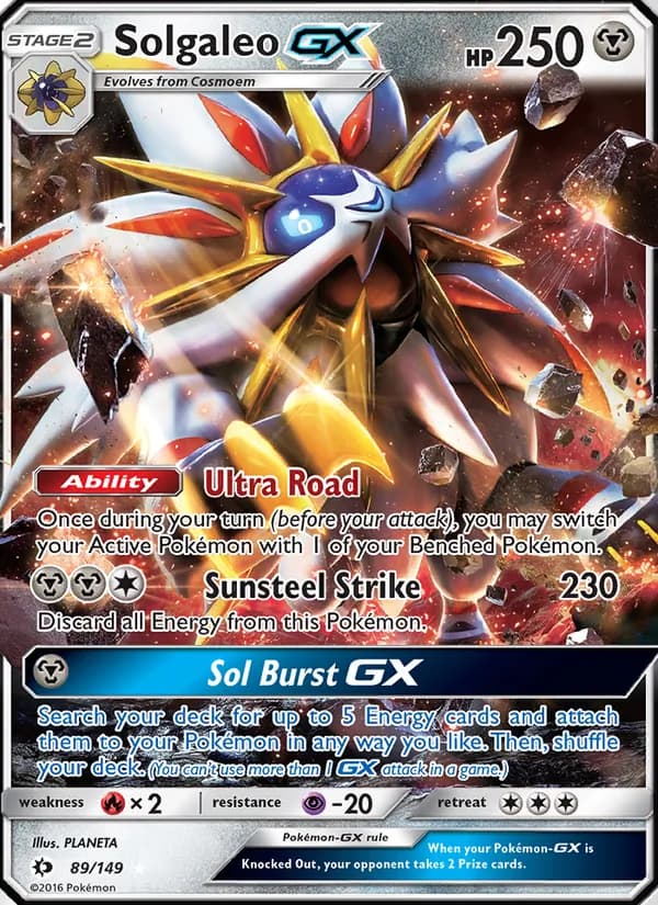 Solgaleo GX — Sun & Moon, Ultra Rare