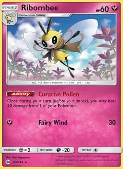 Ribombee — Sun & Moon — Rare