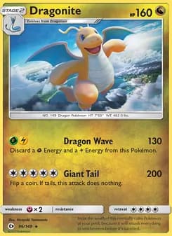 Dragonite — Sun & Moon — Rare