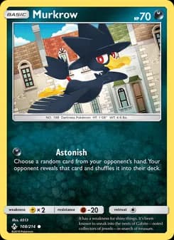 Murkrow — Unbroken Bonds — Common