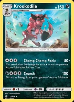 Krookodile — Unbroken Bonds — Rare