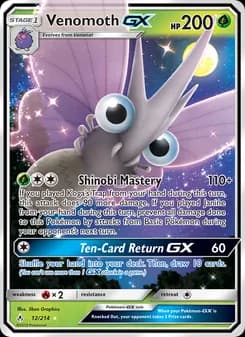 Venomoth GX — Unbroken Bonds — Ultra Rare
