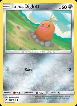 Alolan Diglett — Unbroken Bonds — Common