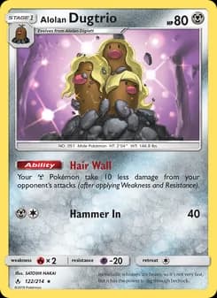 Alolan Dugtrio — Unbroken Bonds — Rare