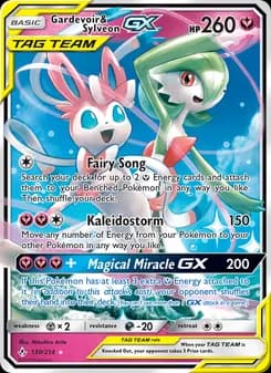 Gardevoir & Sylveon GX — Unbroken Bonds — Ultra Rare