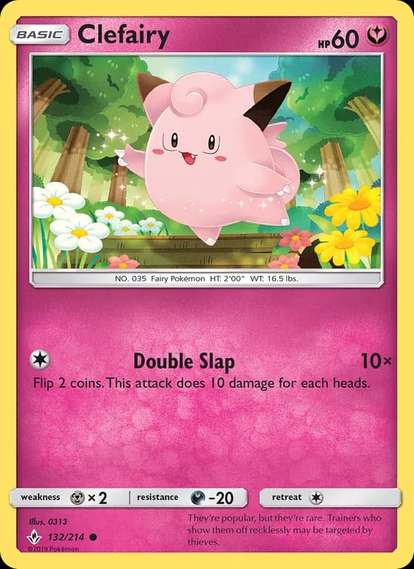 Clefairy — Unbroken Bonds, Common