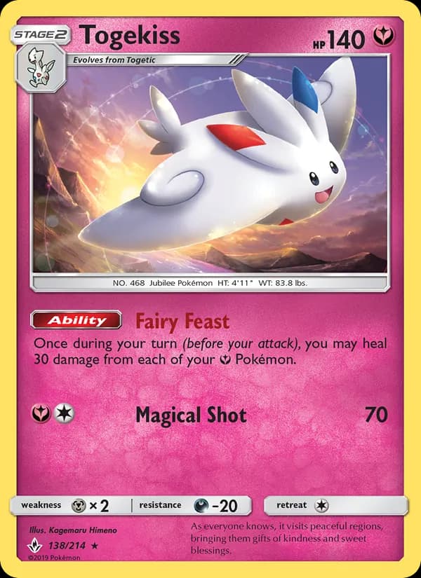 Togekiss — Unbroken Bonds, Rare