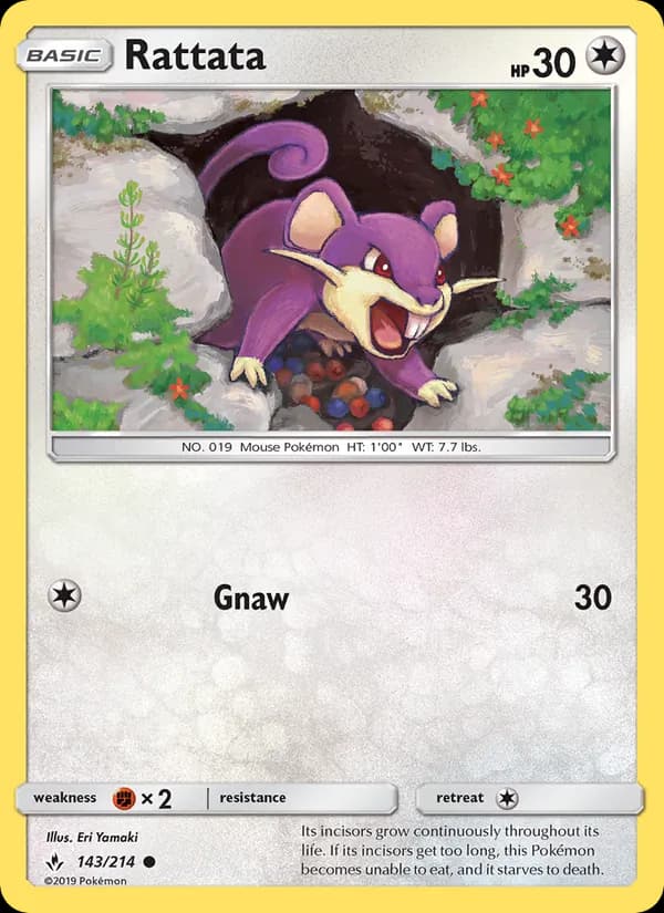 Rattata — Unbroken Bonds, Common