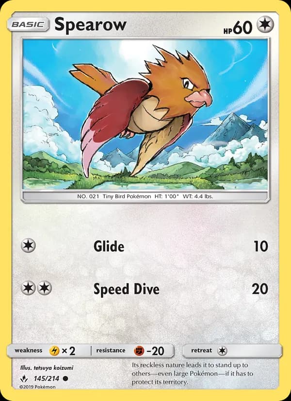 Spearow — Unbroken Bonds, Common