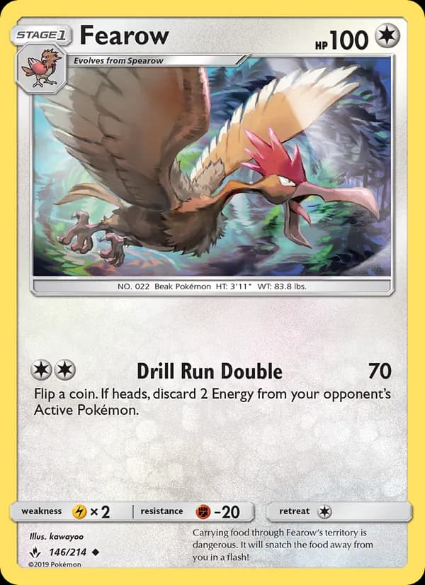 Fearow — Unbroken Bonds, Uncommon