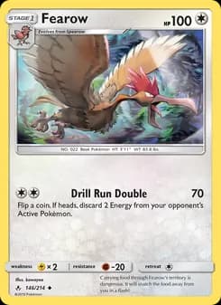 Fearow — Unbroken Bonds — Uncommon