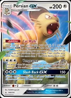 Persian GX — Unbroken Bonds — Ultra Rare