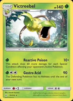 Victreebel — Unbroken Bonds — Rare